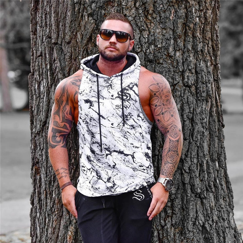 Camouflage Stringer Hoodies - reign-aesthetics