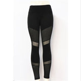 Women Workout Yoga Pants Mesh Leggings - reign-aesthetics