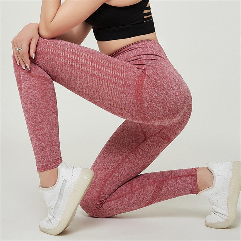 High Waist Yoga Pants - reign-aesthetics