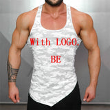 Create Your own LOGO/Text Mens Bodybuilding Stringers Tank Tops - reign-aesthetics