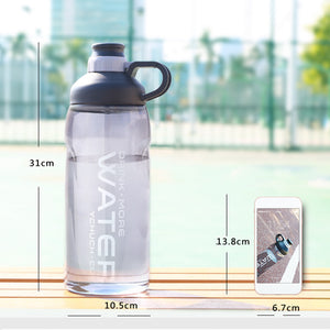 2000ml Large Capacity Gym Water Bottles - reign-aesthetics